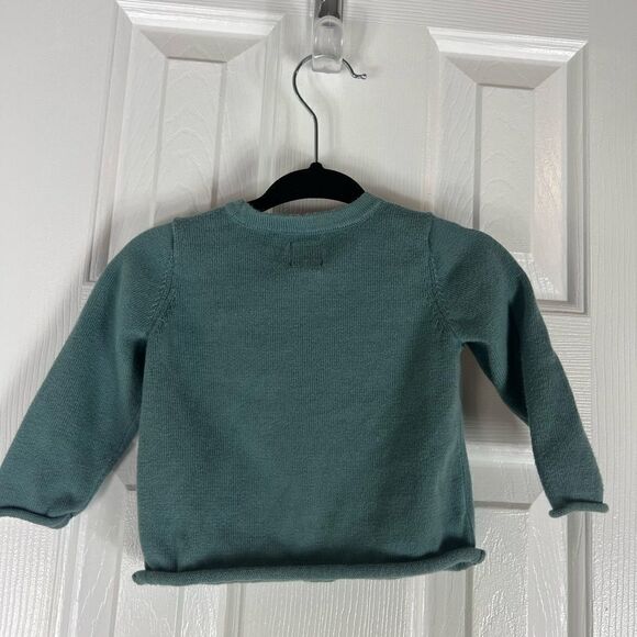 Tea Collection Girls Sweater Size 3/6m - Picture 2 of 3